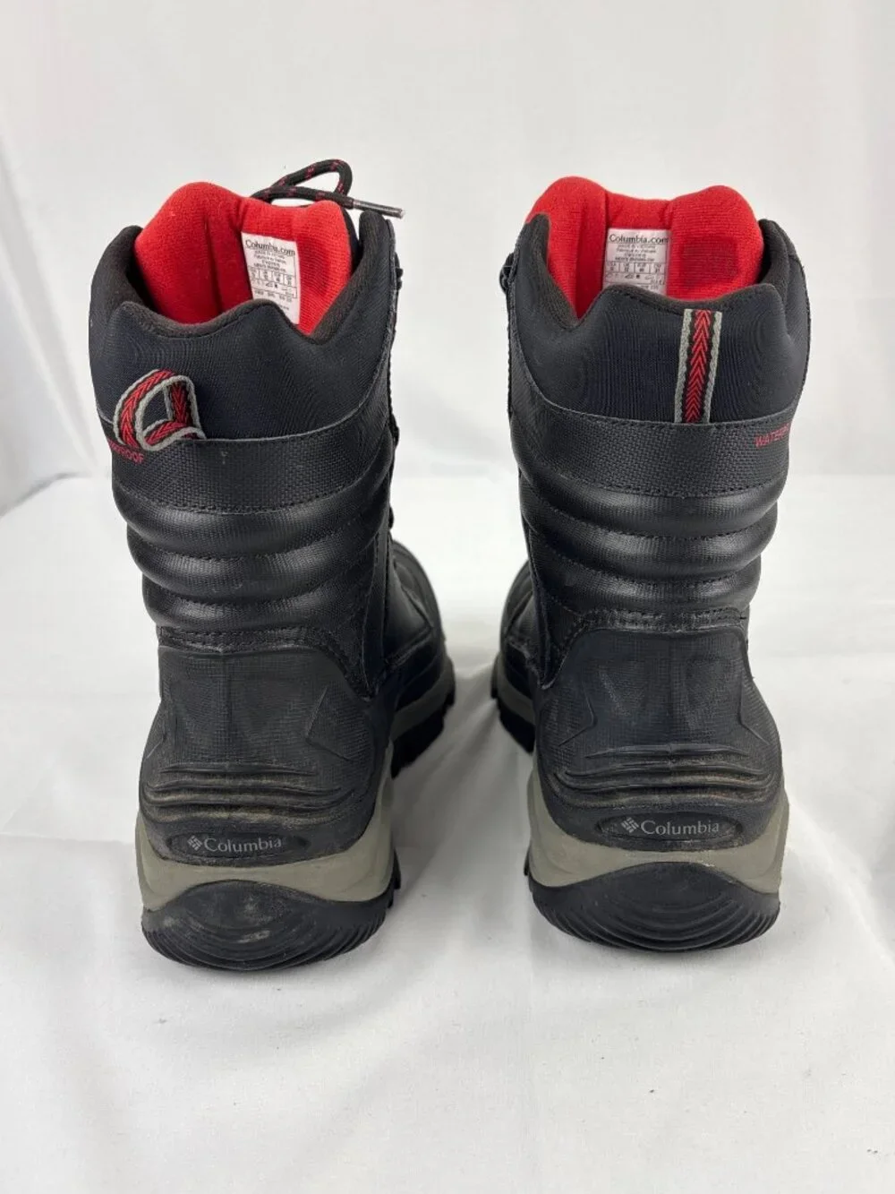 Columbia Bugaboot III Winter Snow Boots Gorpcore Utilitarian Heavy Duty Black Re